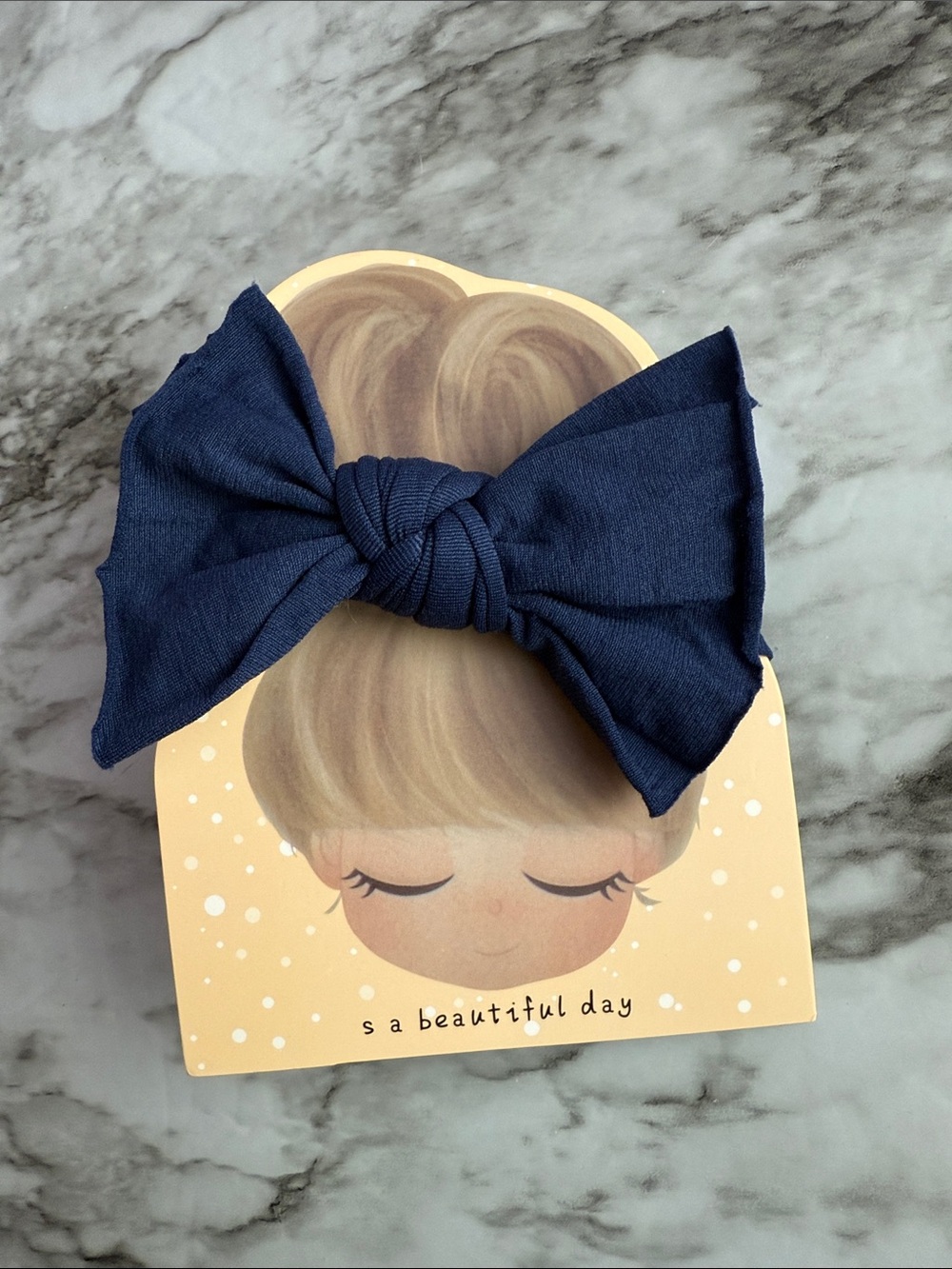 Navy Blue Headband